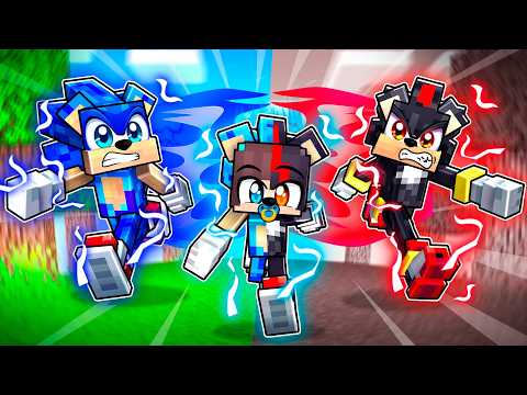 ENFRENTÉ a SONIC vs SHADOW en Minecraft! (Salió MAL?) thumbnail