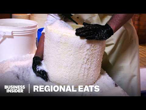 How Real Pecorino Romano Cheese Is Made In Lazio, Italy | Regional Eats thumbnail