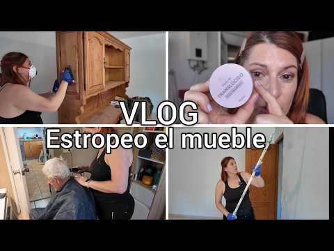 📹Vlog Reformando la casa de mi padre PARTE 13 🏡 Lijo el mueble y me arrepiento 😫 thumbnail