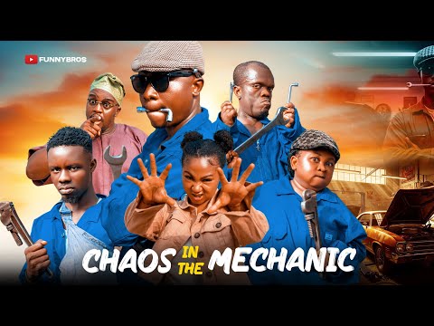 CHAOS IN THE MECHANIC ??? (FUNNYBROS ft BABA BEJI,  NKUBI, SMALL DADDY).. thumbnail