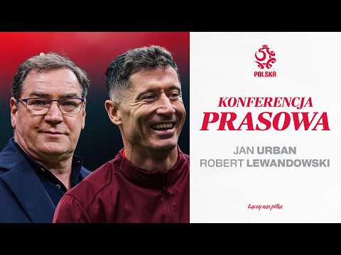 JAN URBAN I ROBERT LEWANDOWSKI NA KONFERENCJI PRASOWEJ REPREZENTACJI POLSKI (NA ŻYWO) ⚪🔴 thumbnail