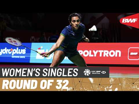 POLYTRON Indonesia Open 2026 | Pusarla V. Sindhu (IND) vs Busanan Ongbamrungphan (THA) | R32 thumbnail