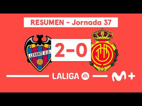 Levante 2-0 Mallorca | LALIGA EA SPORTS (Jornada 37) - Resumen | Movistar Plus thumbnail
