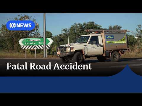 Teenage boy dies after allegedly stolen car rolls on major NT highway | ABC NEWS thumbnail