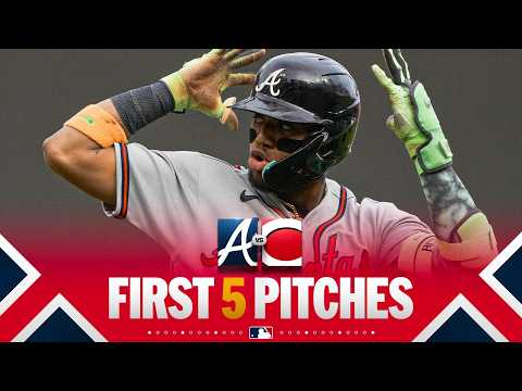 FIRST 5 PITCHES: Ronald Acuña Jr. hits 38th career leadoff homer, Reds rob a homer! | MLB Highlights thumbnail