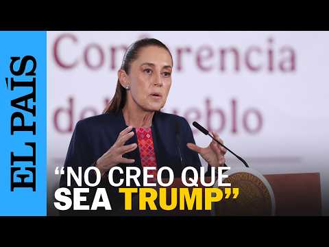SHEINBAUM niega que TRUMP esté detrás del intento de INJERENCIA en las ELECCIONES del 2027 | EL PAÍS thumbnail