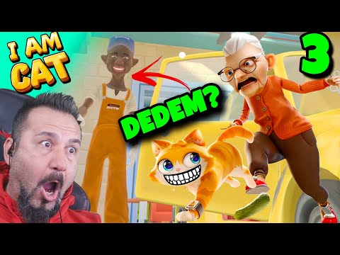 DELİ KEDİ! DEDEMİ BULDUM! | I AM CAT OYNUYORUZ 3. BÖLÜM thumbnail