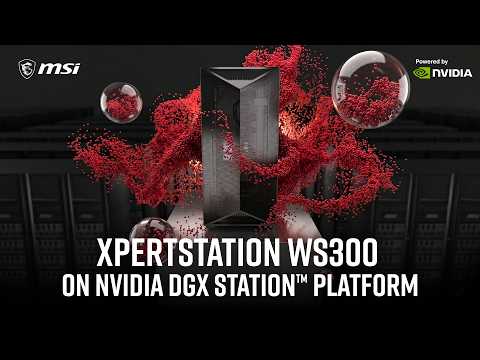 NVIDIA DGX Station XpertStation WS300 | MSI thumbnail