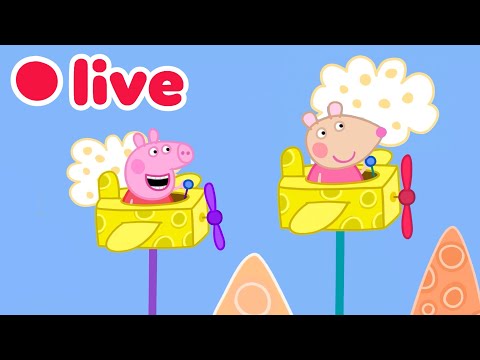 Peppa Pig NEW BABY EVIE Episodes LIVE ? Cutest & Funniest Moments ?? Kids Cartoons thumbnail