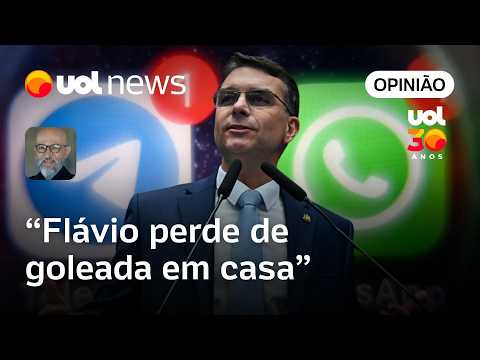 Flávio Bolsonaro sofre goleada de Lula e do petismo nas redes sociais | Josias de Souza thumbnail