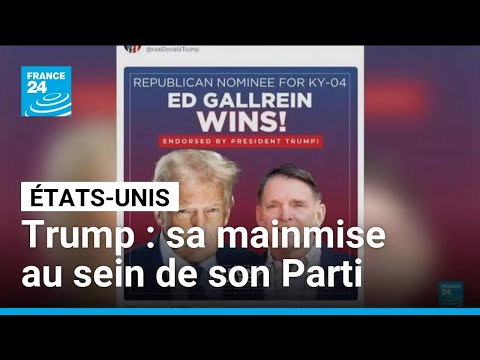 États-Unis : avec la défaite du député Massie, Trump confirme sa mainmise sur le Parti républicain thumbnail