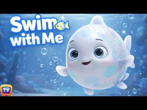 Swim With Me Little Fish 🐟 | Calm Kids Song | Toddler Learning & Movement | ChuChu TV Nursery Rhymes thumbnail