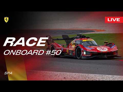 LIVE RACE Onboard car #50 for 6 Hours of Spa | Ferrari Hypercar thumbnail