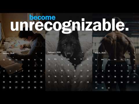 BECOME UNRECOGNIZABLE IN 2026 | Powerful New Years Motivation thumbnail