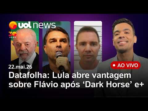 Datafolha: Lula tem 47% e Flávio, 43% no 2º turno após caso Dark Horse; veja análises e bastidores thumbnail