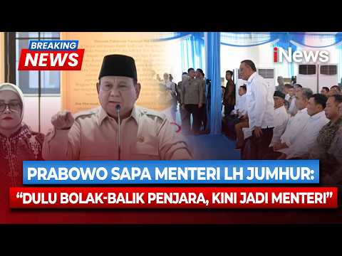 Guyonan Prabowo Sebut Jumhur Bolak-balik Masuk Penjara, Kini Jadi Menteri | Breaking News 16/5 thumbnail