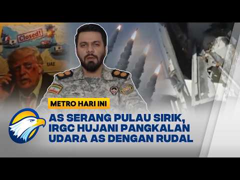 Balas Dendam Terbaru IRGC, Pangkalan Udara AS Dihujani Rudal [Metro Hari Ini] thumbnail