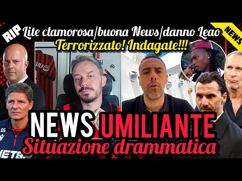 😱NOTIZIA UMILIANTE🚨SITUAZ. DRAMMATICA🫣TERRORIZZATO📌INDAGATE📣LITE CLAMOROSA👍BUONA NEWS🎪FUGA DAL MILAN thumbnail