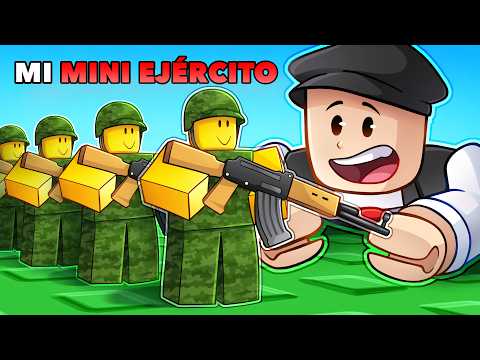 Construí el MEJOR EJÉRCITO MINIATURA en ROBLOX thumbnail