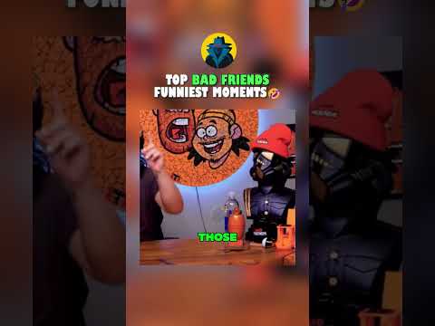 Bad Friends Funniest Moments🤣 #viralvideo #podcast #interestingclips #viralshort #funny #badfriends thumbnail