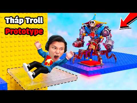 [ROBLOX] JayGray Leo Tháp Bị PROTOTYPE 1006 Troll Siêu Ức Chế??Thử Thách Slap Tower Poppy Playtime 5 thumbnail