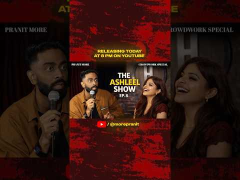 Full video out soon on Youtube. Link in bio. Stay tuned! #standup #roast #crowdwork #pranitmore thumbnail
