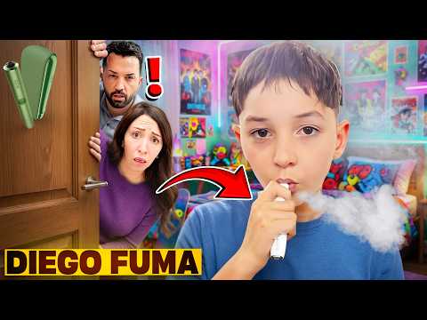 FUMA? 😱 figlioDiego ha iniziato a fumare l’IQOS? Mamma Giulia lo scopre e si arrabbia tantissimo! 🚫🔥 thumbnail