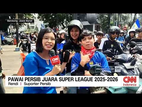 Kemeriahan Pawai Persib Usai Juara Tiga Kali Berturut-turut thumbnail
