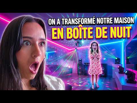 ON TRANSFORME LA MAISON EN BOITE DE NUIT ! thumbnail