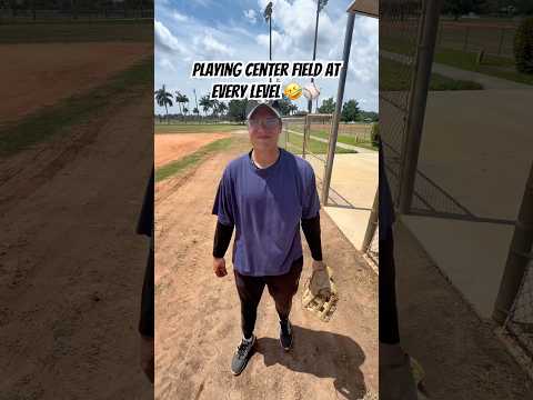 Center Field at every level ⚾️? #baseball #baseballlife #baseballseason #baseballplayer #viral thumbnail