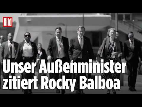 Peinlich-Post nach UN-Pleite: Außenminister Wadephul zitiert Rocky thumbnail