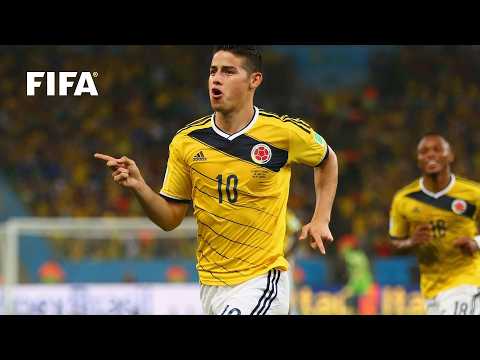 Magical James Rodriguez | Colombia vs Uruguay | 2014 Round of 16 thumbnail