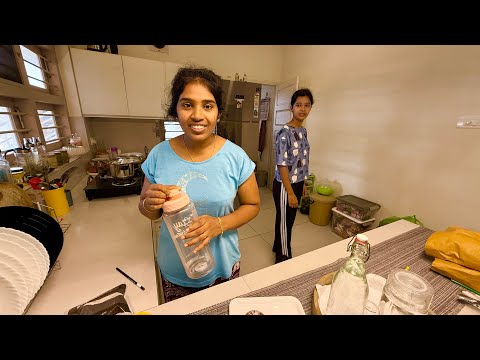 കൊച്ചിയിലെ വീടിന്റെ അടുക്കള കാണാം? തുറന്ന രീതി പുറത്തേക്ക് Home ? Tour with Family  thumbnail