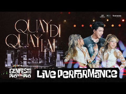 HIEUTHUHAI - QUAY ĐI QUAY LẠI l Live Stage at GENfest 24 thumbnail