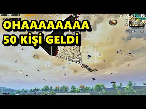 OHAAAAA 50 KİŞİ GELDİ RESMEN ! MÜTHİŞ MAÇ BATUR GAME SOLO SQUAD PUBG MOBİLE thumbnail