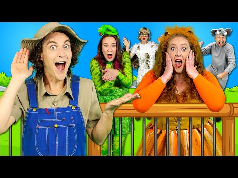 Old MacDonald had a Zoo | Animals Sounds Song thumbnail