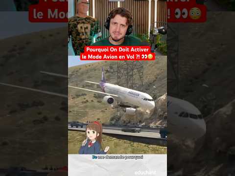 Pourquoi On Doit Activer le Mode Avion en Vol ?! 👀😳 thumbnail
