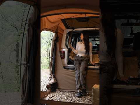 ☔️WHY I LOVE RAINY DAYS IN MY CAR TENT thumbnail