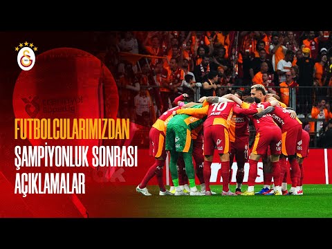 📺 Futbolcularımızdan Şampiyonluk Sonrası Açıklamalar thumbnail