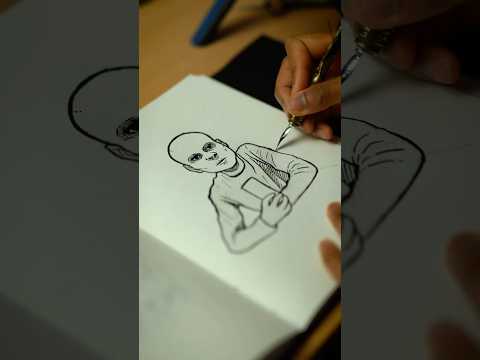 [ASMR] Drawing добрый дядя thumbnail