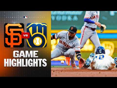 Giants vs. Brewers Game Highlights (6/2/26) | MLB Highlights thumbnail