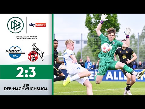 Last-Minute-Wahnsinn ins Finale! | SC Paderborn 07 - 1. FC Köln | Halbfinale U19-DFB-Nachwuchsliga thumbnail