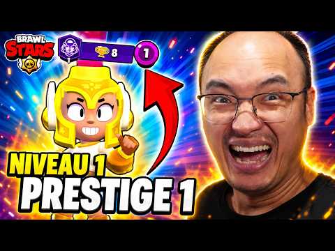 J’AI AMENÉ UN BRAWLER NIVEAU 1 AU PRESTIGE 1 ! thumbnail