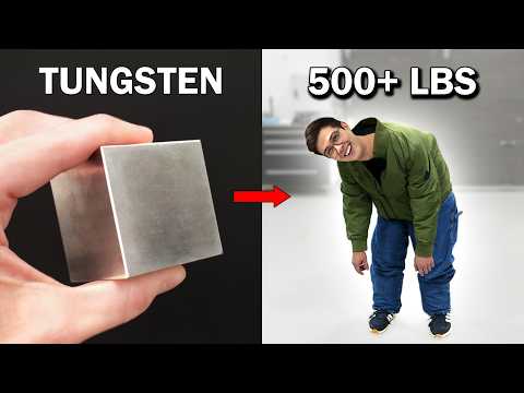 Making a ridiculously heavy tungsten suit (it broke my body) thumbnail