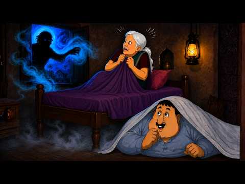 Kailash Aar Shoshurer Bhoot || Bangla Animated Funny Ghost Story || Ssoftoons thumbnail