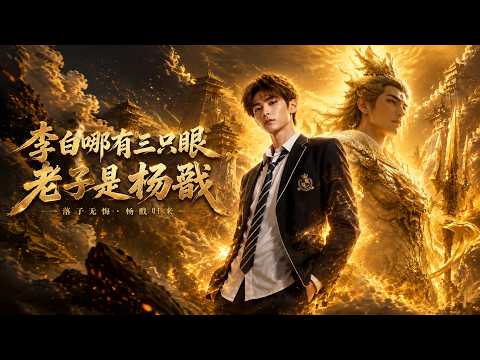 【高清全集】《李白哪有三只眼，老子是杨戬》 #逆袭 #爱情 #甜宠 #反转 #江山 #热门短剧 #drama #爽剧 #AI短剧 thumbnail