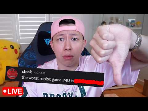 TESTING YOUTUBERS "MOST HATED" ROBLOX GAME thumbnail