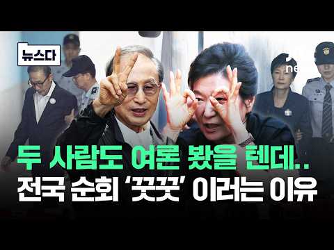 두 사람도 여론 봤을 텐데..전국 순회 '꿋꿋' 이러는 이유 #뉴스다 / JTBC News thumbnail