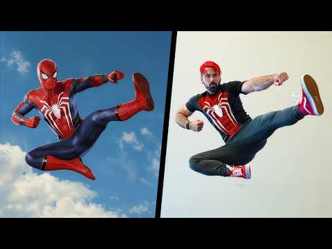 I Tried New Spider-Man Stunts IN REAL LIFE thumbnail