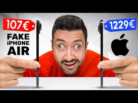 J'ai acheté un Faux iPhone Air à 107€ ! Est-il aussi fin que le Vrai ? thumbnail